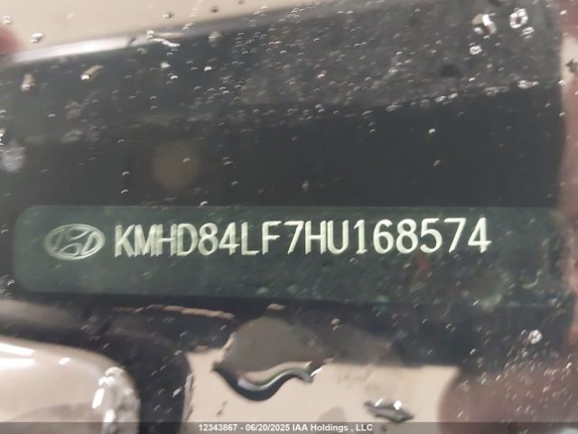 KMHD84LF7HU168574 Hyundai 2017