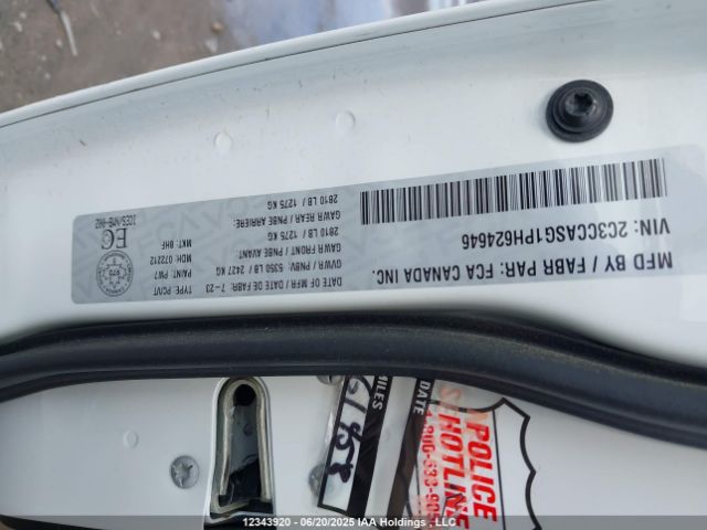 2C3CCASG1PH624646 Chrysler 300