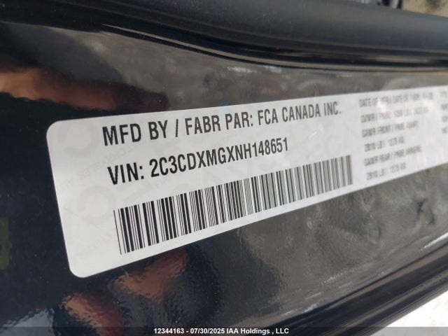 2C3CDXMGXNH148651 Dodge Charger