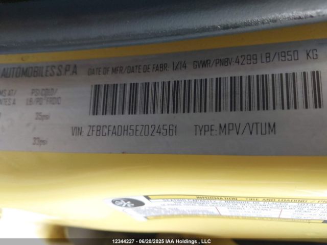 ZFBCFADH5EZ024561 Fiat 330a1047