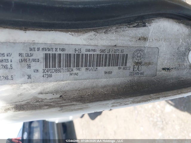 3C4PDCAB9GT115634 Dodge Journey