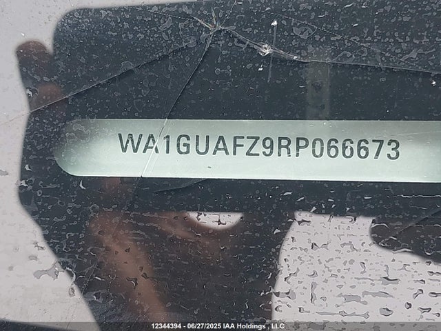 12344394 :رقم المزاد ، WA1GUAFZ9RP066673 vin ، 2024 Audi Q4 E-tron مزاد بيع