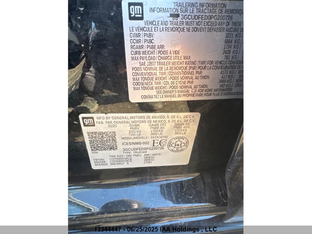 Chevrolet l84 2023 3GCUDFED0PG200726 Image 9