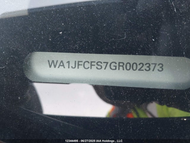 WA1JFCFS7GR002373 Audi Q3