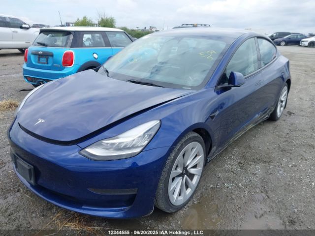 5YJ3E1EA7NF258448 Tesla MODEL 3