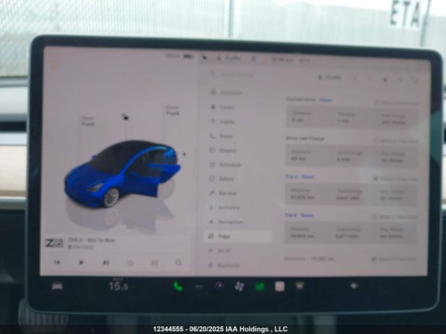 5YJ3E1EA7NF258448 Tesla MODEL 3