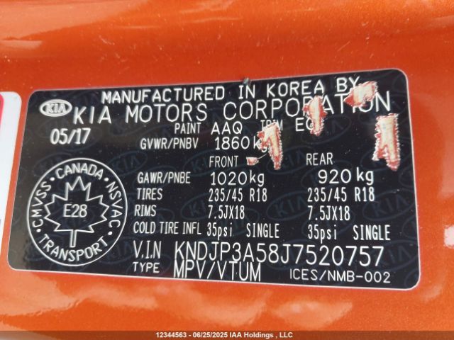 KNDJP3A58J7520757 KIA g