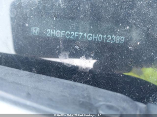 2HGFC2F71GH012389 Honda k20c2