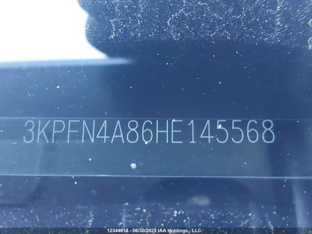 3KPFN4A86HE145568 KIA gdi nu