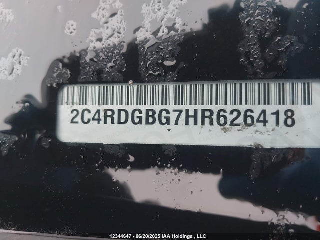 2C4RDGBG7HR626418 Dodge 2017