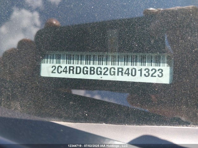 2C4RDGBG2GR401323 Dodge 2016