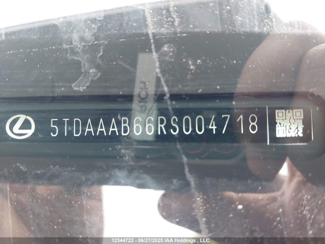 5TDAAAB66RS004718 Lexus t24a-fts