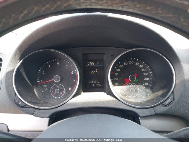 12344874 :رقم المزاد ، WVWDA7AJ4BW194577 vin ، 2011 Volkswagen Golf مزاد بيع