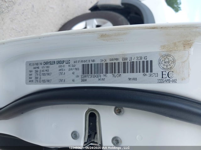 RAM 1500 2015 3C6RR7KT3FG543870 Image 9
