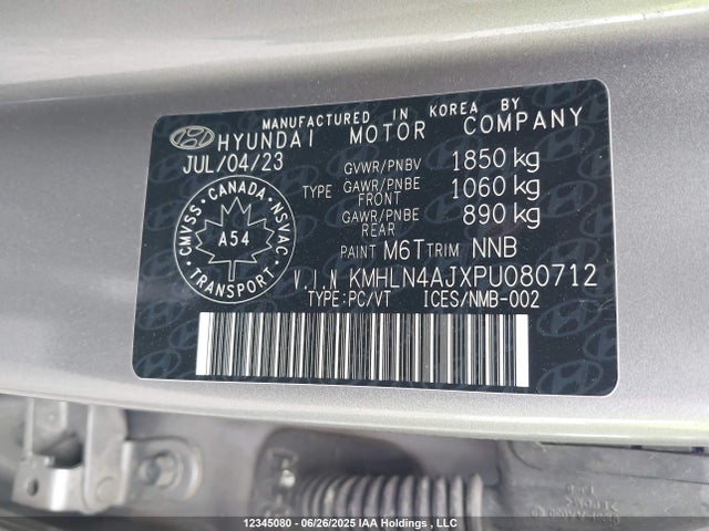 Hyundai gdi kappa 2023 KMHLN4AJXPU080712 Image 9