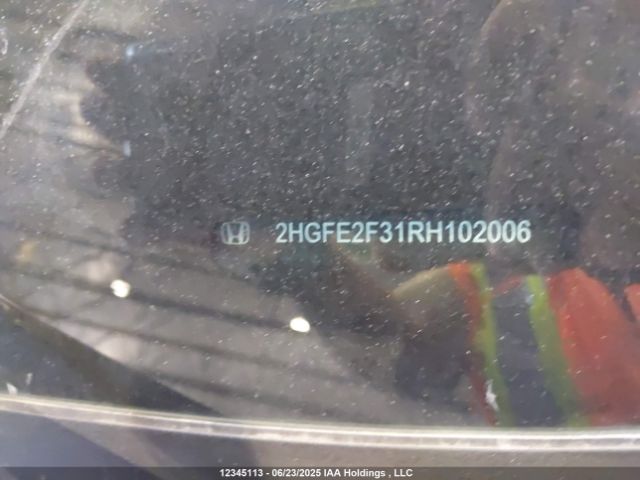 2HGFE2F31RH102006 Honda k20c2