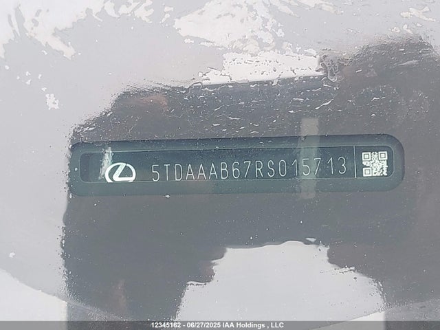 Lexus t24a-fts 2024 5TDAAAB67RS015713 Image 9