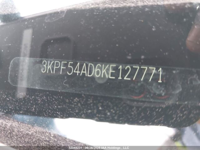3KPF54AD6KE127771 KIA mpi nu