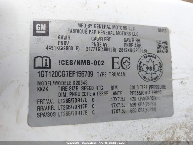1GT120CG7EF156709 GMC l96