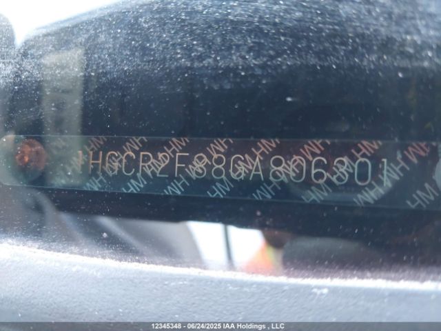 1HGCR2F88GA806301 Honda k24w1