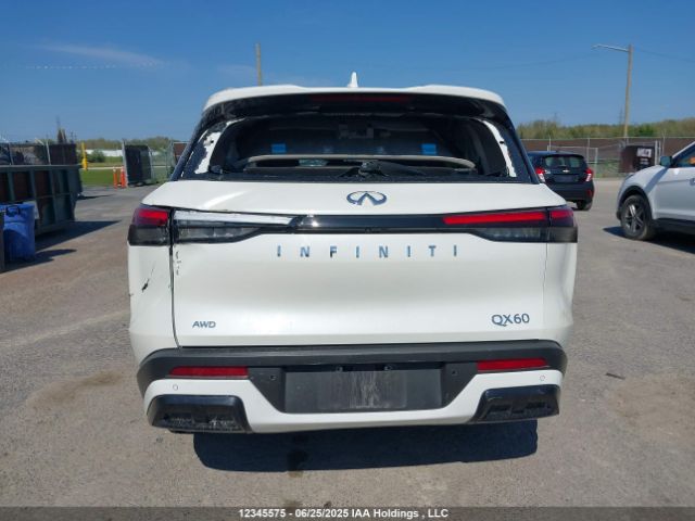 2025 Infiniti Qx60 Luxe მანქანა იყიდება აუქციონზე, vin: 5N1AL1FSXSC336875, აუქციონის ნომერი: 12345575