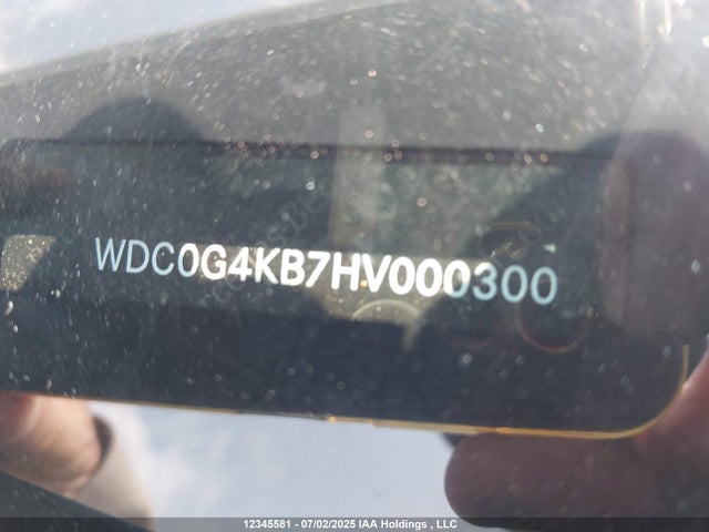 WDC0G4KB7HV000300 Mercedes-Benz m274
