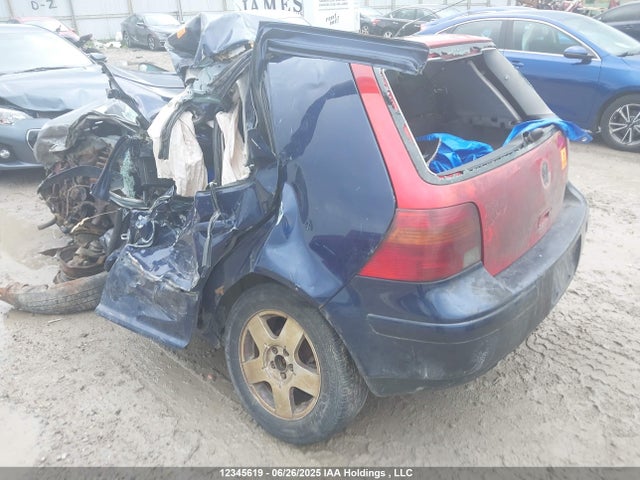 12345619 :رقم المزاد ، 9BWGP61J624004866 vin ، 2002 Volkswagen Golf Gls Tdi مزاد بيع