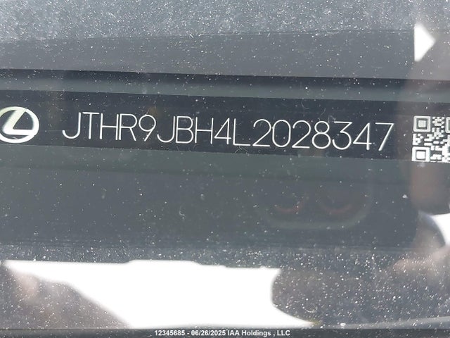 JTHR9JBH4L2028347 Lexus m20a-fxs, 3nm, 1mm