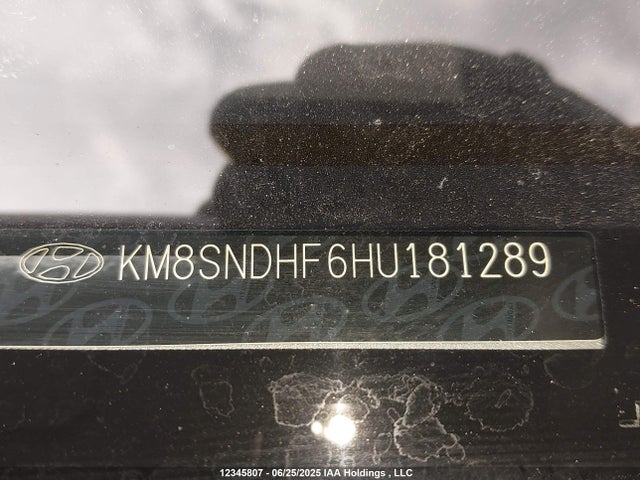 KM8SNDHF6HU181289 Hyundai gdi lambda ii