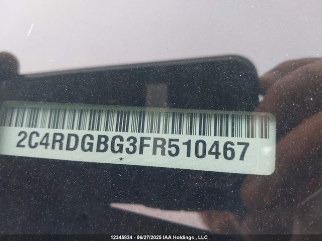 2C4RDGBG3FR510467 Dodge 2015