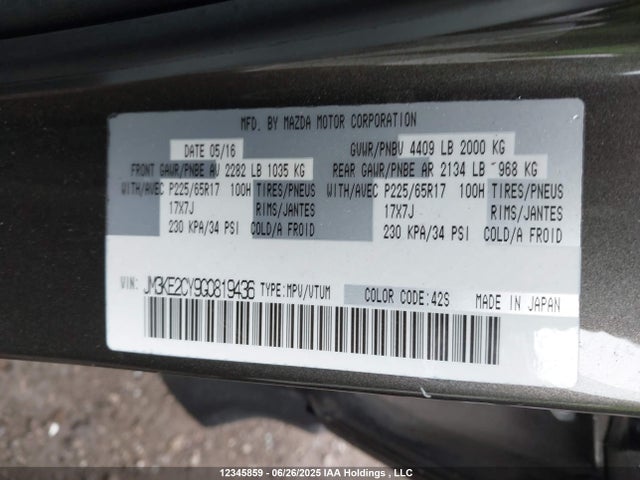 JM3KE2CY9G0819436 Mazda py