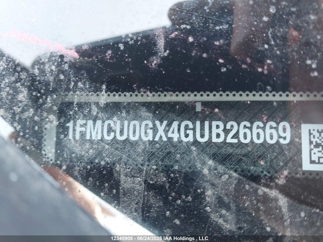 1FMCU0GX4GUB26669 Ford 2016