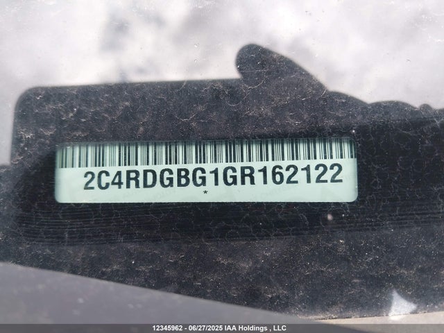 2C4RDGBG1GR162122 Dodge Grand Caravan