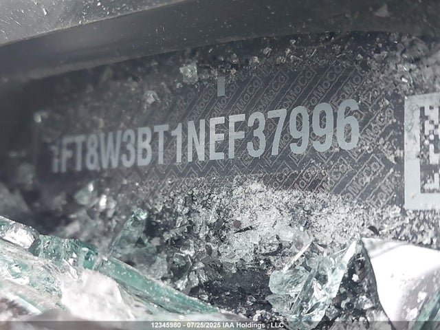1FT8W3BT1NEF37996 Ford 2022