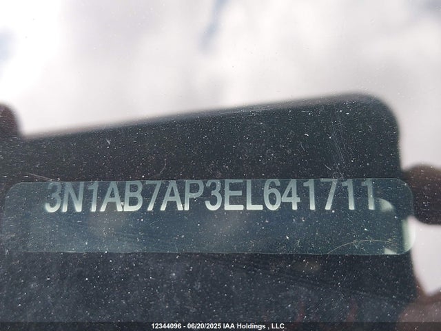 3N1AB7AP3EL641711 Nissan Sentra