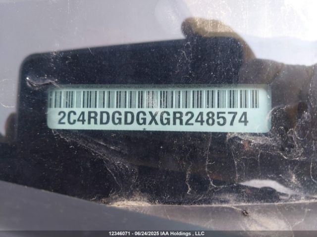 2C4RDGDGXGR248574 Dodge 2016