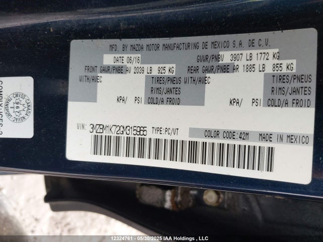 3MZBM1K72GM315965 Mazda pe