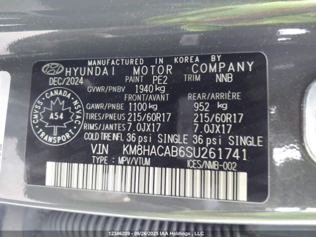 KM8HACAB6SU261741 Hyundai mpi nu pe