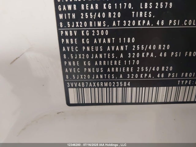 Volkswagen tsi 2024 3VV4B7AX6RM023584 Image 9