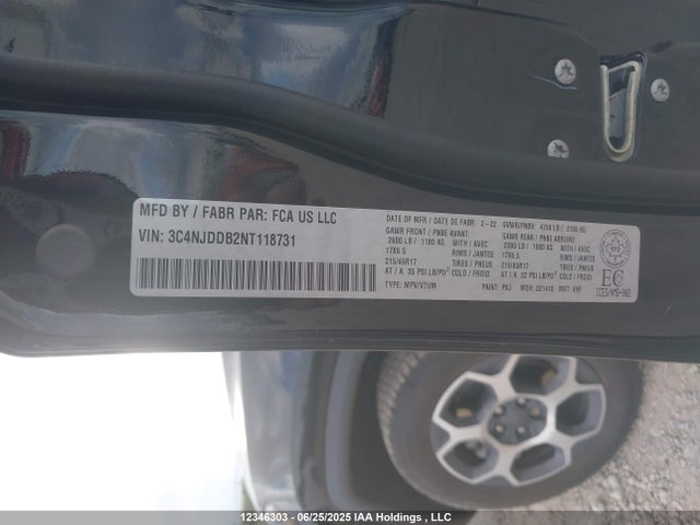 3C4NJDDB2NT118731 Jeep 2022