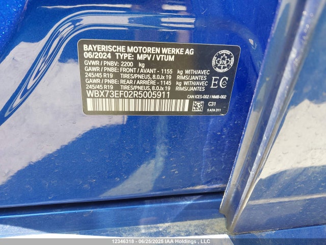 WBX73EF02R5005911 BMW X1