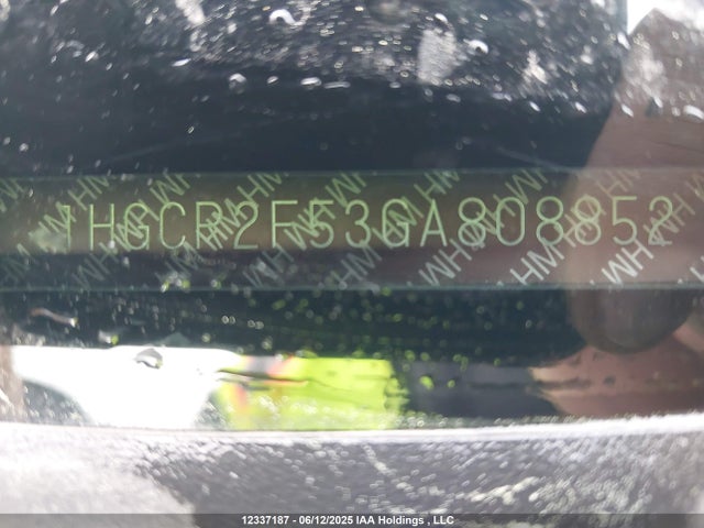 1HGCR2F53GA808852 Honda k24w1