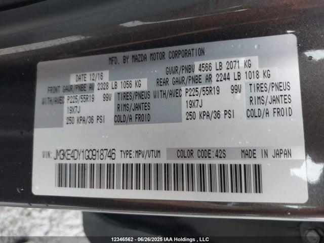 JM3KE4DY1G0918746 Mazda py