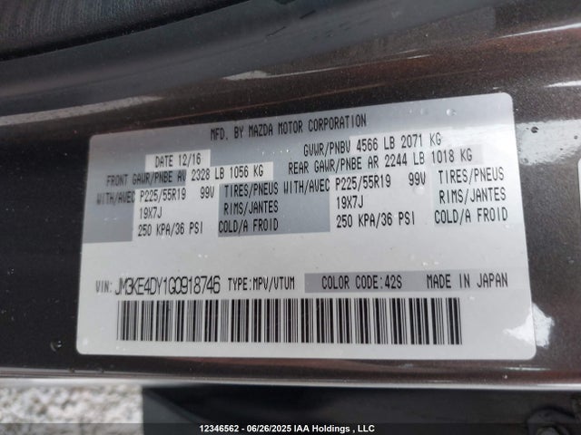 JM3KE4DY1G0918746 Mazda py
