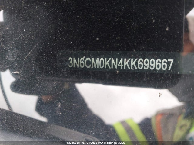 3N6CM0KN4KK699667 Nissan NV200