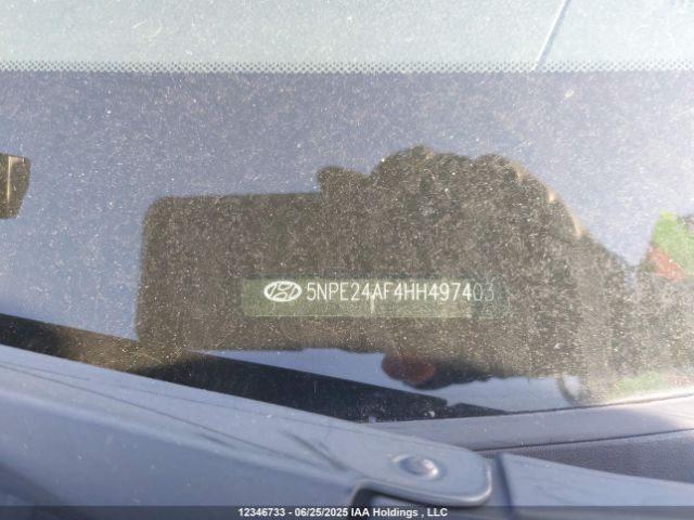 5NPE24AF4HH497403 Hyundai 2017