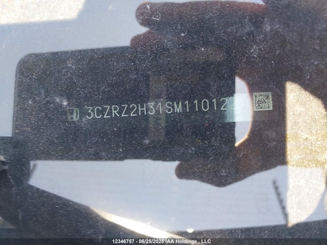 3CZRZ2H31SM110122 Honda k20z5