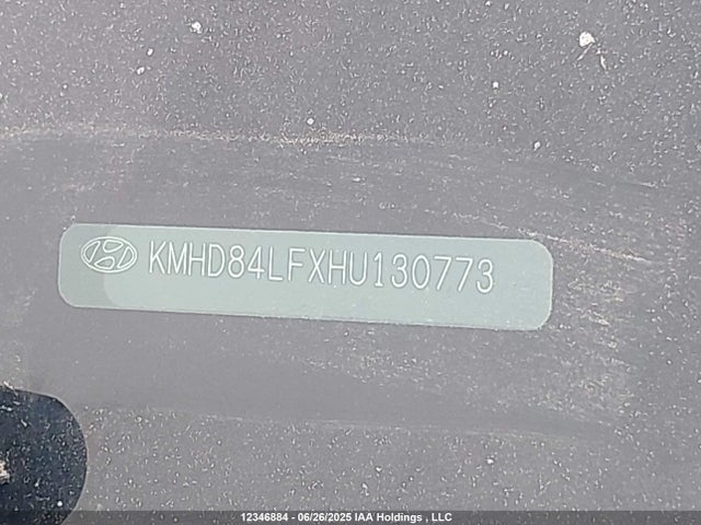 KMHD84LFXHU130773 Hyundai Elantra