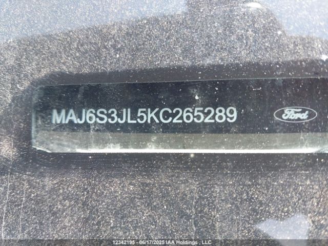 MAJ6S3JL5KC265289 Ford Ecosport