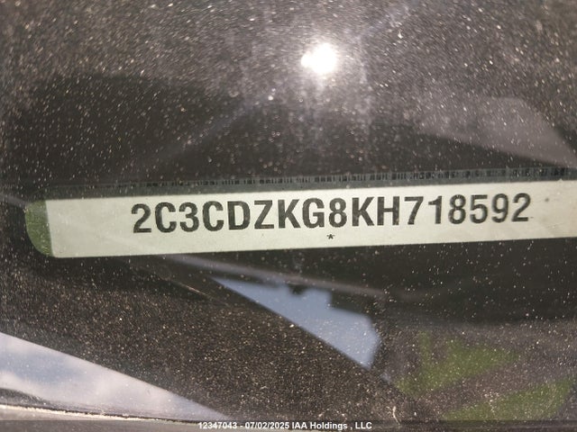 2C3CDZKG8KH718592 Dodge Challenger